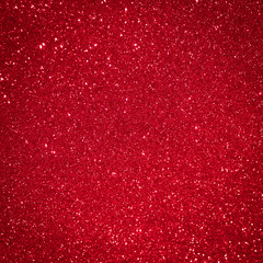 Wall Mural - red background light christmas holiday pattern. abstract decoration bokeh gllitter xmas and new year