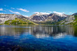 © Gunnar E Nilsen - Lake in mountains - Bjønnstokkvatnet in  Northern Norway