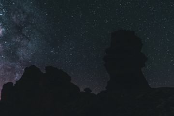 Wall Mural - Milkyway and astrophotography at night, Tenerife Spain