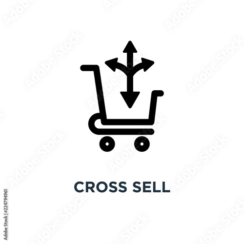 Fotografía cross sell icon. cross sell concept symbol design, vector illust