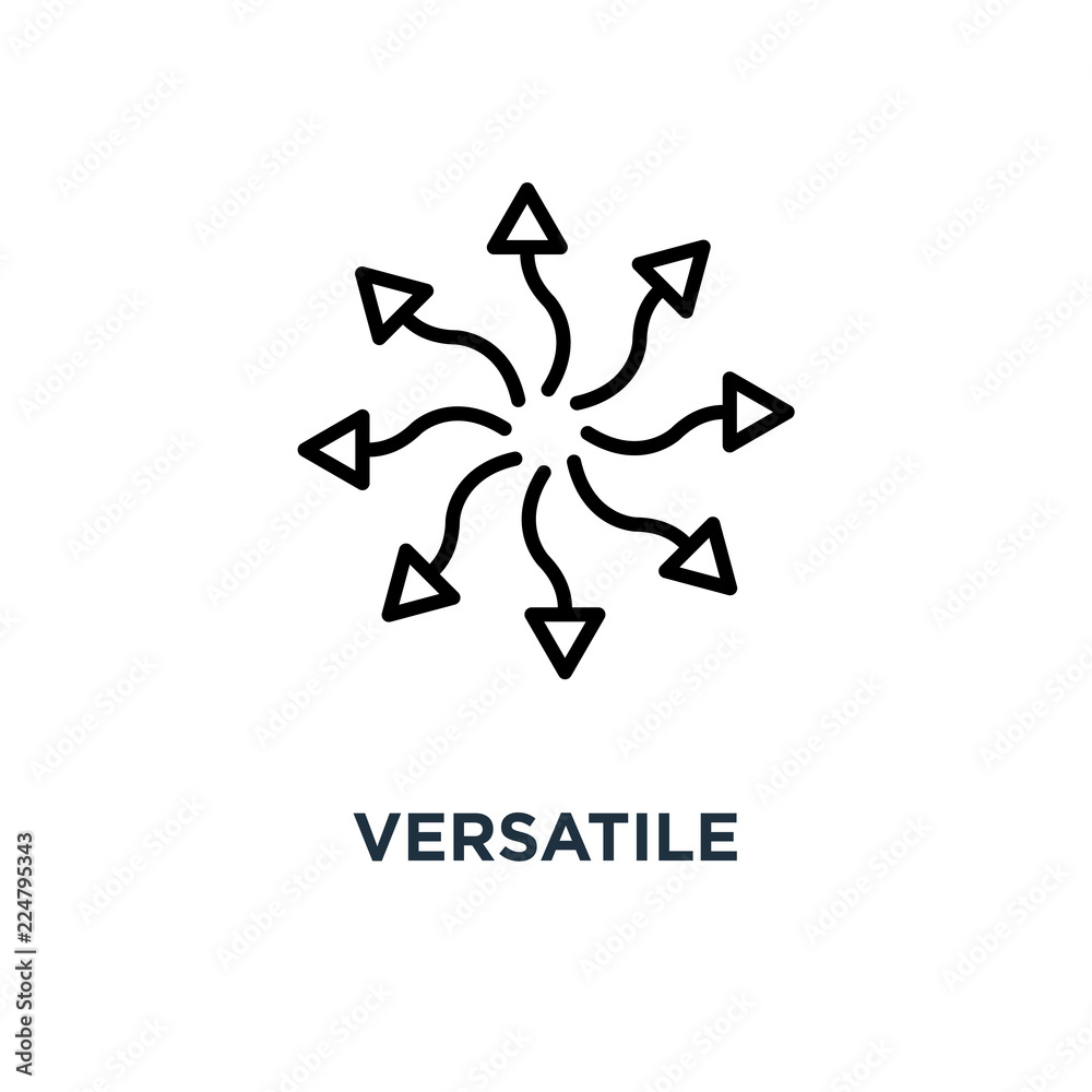 versatile icon. versatile concept symbol design, vector illustra ...