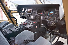Cockpit helicopter pilot dashboard