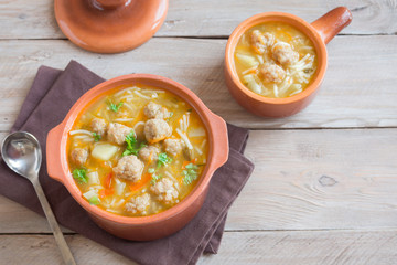 Poster - Meatball soup