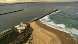 Fototapeta  - Newcastle, Breakwater, Australia