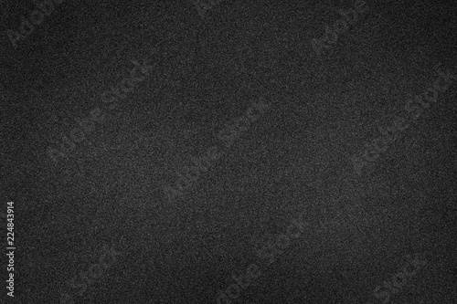 Valokuva Black foam texture background. Blank rubber structure.