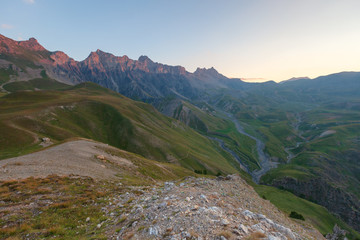 Wall Mural - panorama du vallon de la cabane