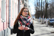 © alexkich - Girl on a walk in sunny weather