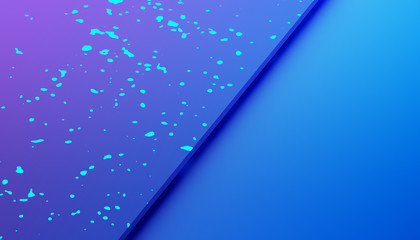 Aufkleber - Abstract 3d rendering of a modern geometric background. Minimalistic design for poster, cover, branding, banner, placard.