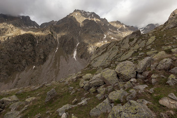 Wall Mural - la vallée de la gordolasque dans le mercantour