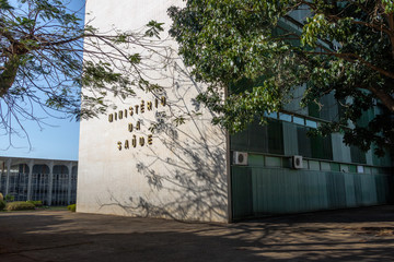 Poster - Ministry of Health Building - Brasilia, Distrito Federal, Brazil