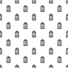Poster - Label big sale pattern. Cartoon illustration of label big sale vector pattern for web