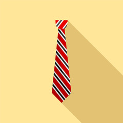 Poster - textile tie icon. flat illustration of textile tie vector icon for web design