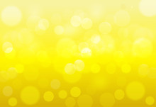 Abstract Yellow Bokeh Background. Abstract Gold Bokeh Background.	