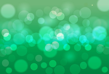 Wall Mural - abstract green bokeh background. abstract gold bokeh background.