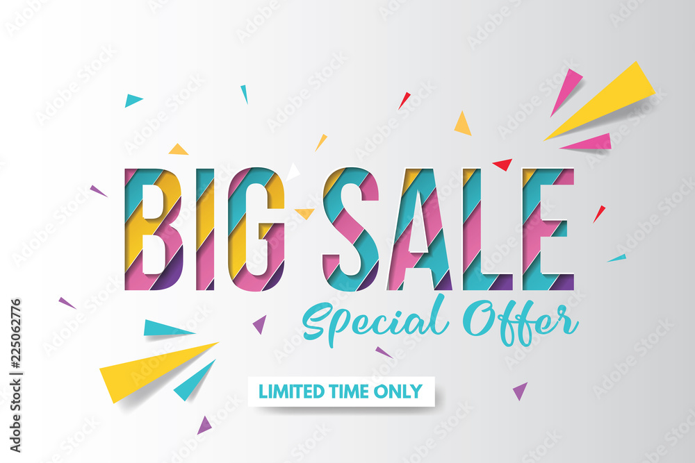 Photo Art Print Big Sale Banner Template Design Europosters