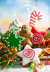 christmas gingerbread cookies