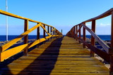 Fototapeta Pomosty - bridge over sea