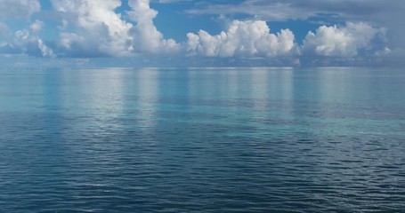 Canvas Print - Beautiful Sky and sea in ishigaki with sunny day