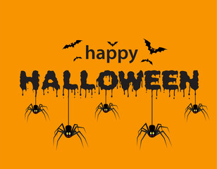 Happy Halloween Text Banner