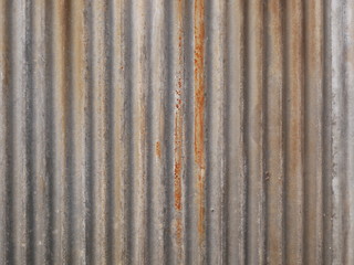 old rusty metal roof texture background