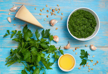 Poster - parsley pesto