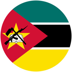 Wall Mural - Mozambique flag vector
