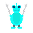 © lar01joka - Isolated cute robot toy