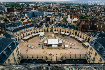 Sticker - Vue sur Dijon du haut de la Tour Philippe Le Bon