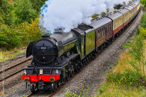 Fotografía Flying Scotsman steam train