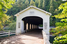 Goodpasture Bridge Lane County, Oregon