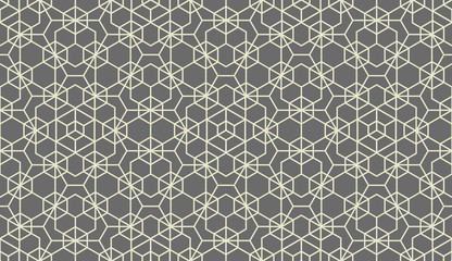 The geometric pattern with lines. Seamless vector background. Grey texture. Graphic modern pattern. Simple lattice graphic design