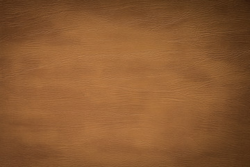 Wall Mural - Brown leather texture background. Vintage furniture material.