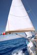 © StockPhotoPro - Sail boat sailing in the Mediterranean sea