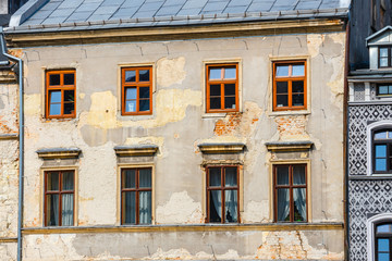 Wall Mural - Historic center of the old town in Lublin, Poland.