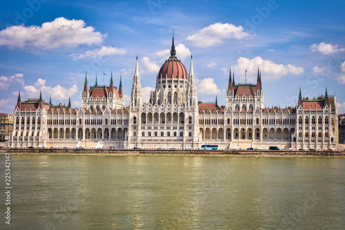 Fotografía Hungarian Parliament Buildings, Budapest Hungary