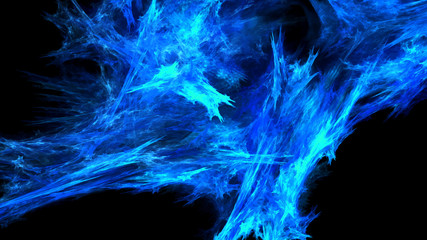 Aufkleber - Dark blue supernatural backgroond. Vector graphics
