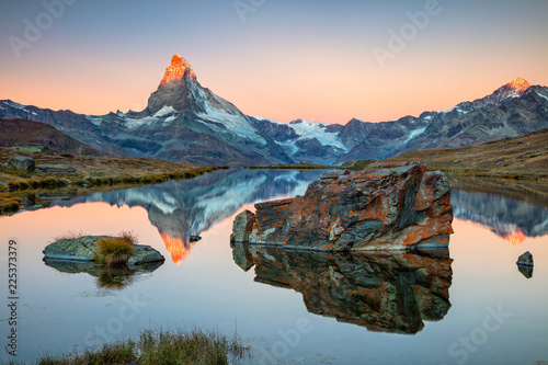 Fototapeta Alpy  matterhorn-alpy-szwajcarskie