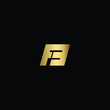 © SaaDesigns - Abstract Minimal Letter FE Logo Design Using Letters F and E in a Unique Way