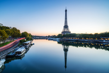 Fototapete - Paris Eiffel Tower, France