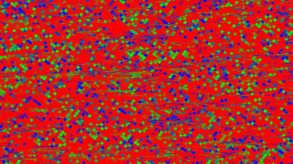 Poster - Abstract glitch texture background. 3d rendering digital backdrop