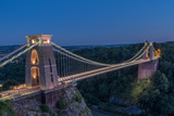 Fototapeta  - Long Exposure of Clifton Suspension Bridge