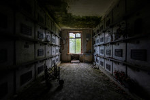 Abandoned Mausoleum - Providence, Rhode Island