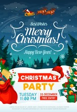 Christmas Holiday Party Invitation Poster