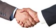 © BillionPhotos.com - Businessmen shaking hands - isolated