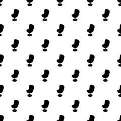 Poster - Modern chair pattern vector seamless repeating for any web design