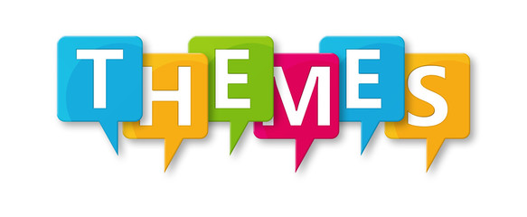 Wall Mural - Themes - letters written in beautiful boxes on white background