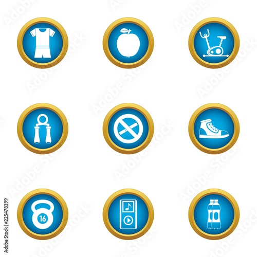 Fotografia  Mode of existence icons set