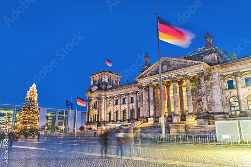 Foto Bundestag - the Government main building in the capital of Germany - Berlin