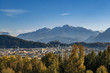 Blick von Maria Plain über Salzburg, Österreich
