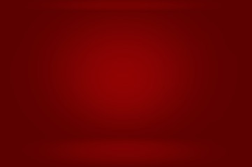 Wall Mural - red studio background banner, gradient backdrop